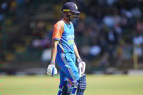 Indian captain Shubman Gill